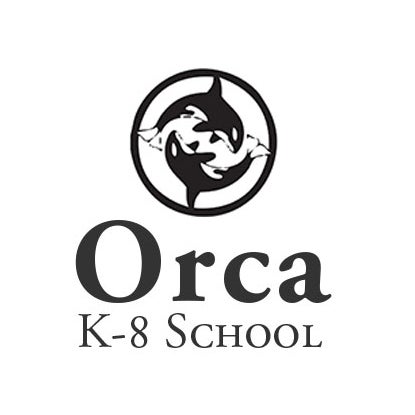 Two Whales representing Orca K-8 School